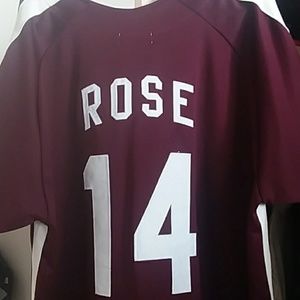 1 maroon Pete rose jersey xl 54
